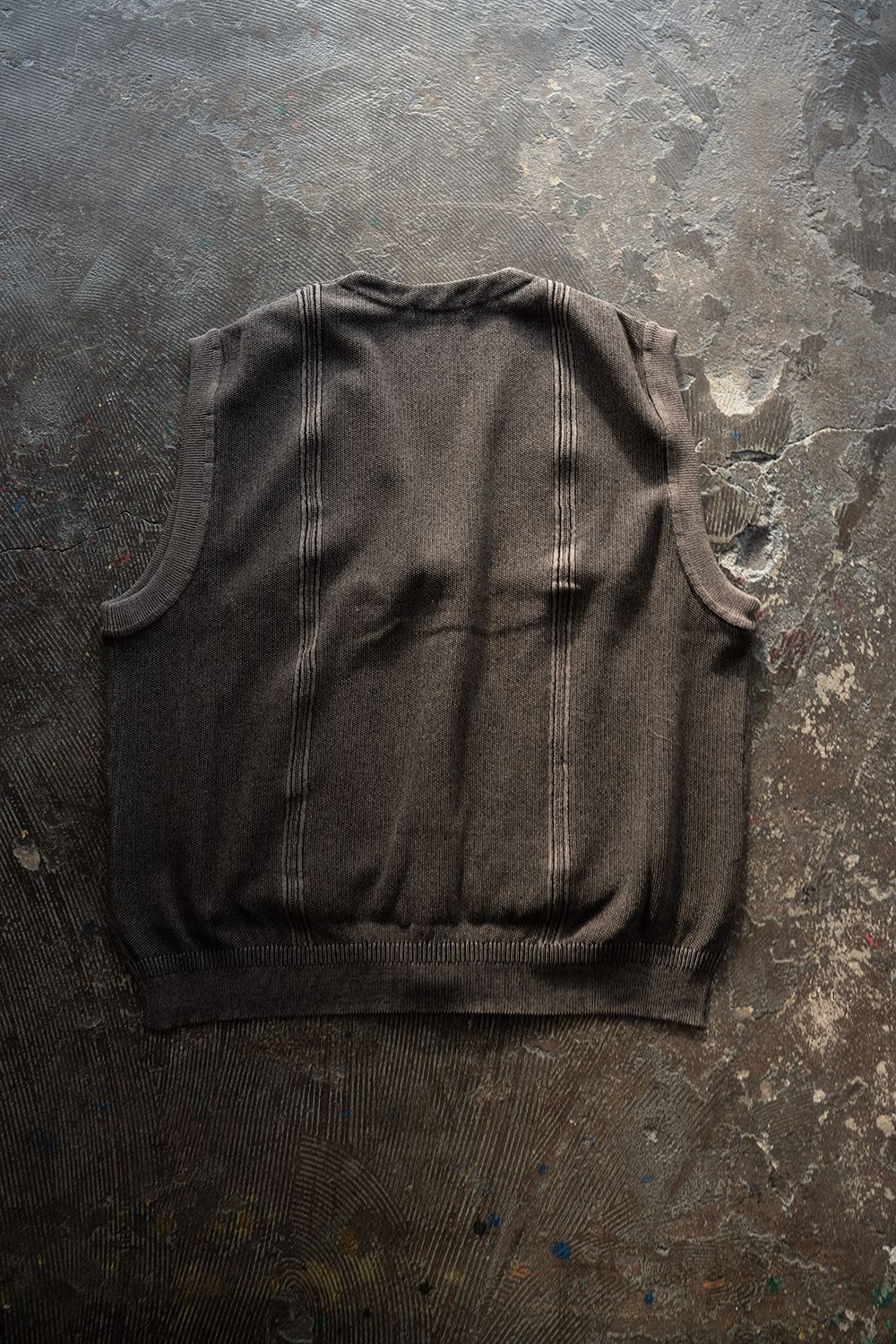 【26SS】Shirotsume V-neck Vest(GREIGE)
