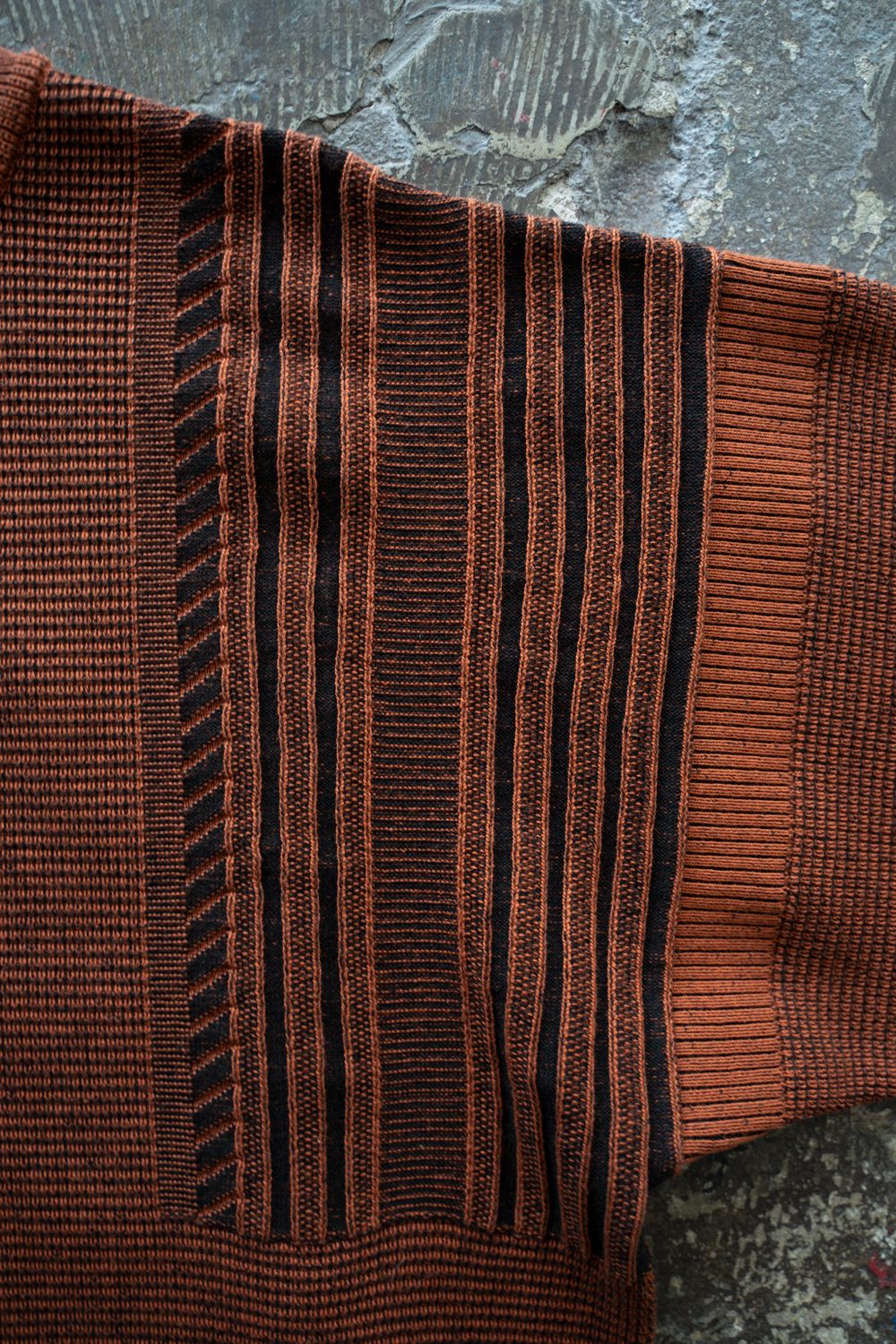 【25AW】Fuyushigure Half Zip Knit(ORANGE)