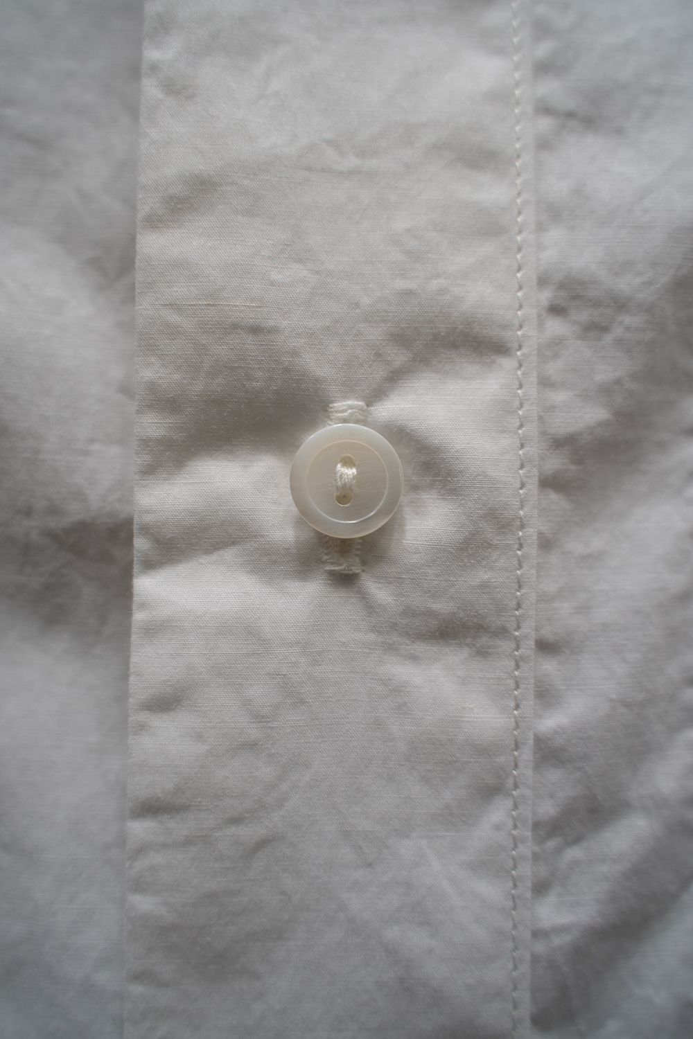 【ラスト1点】【23SS】半袖タイプライターレギュラーカラーシャツ(WHITE)