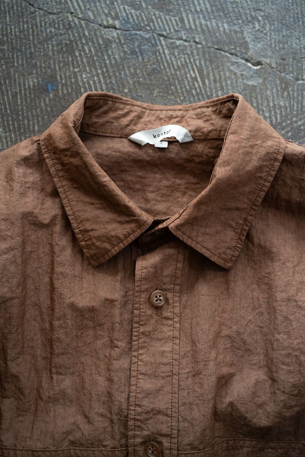 【ラスト1点】【23AW】Big Pocket GD Shirt(RUST)