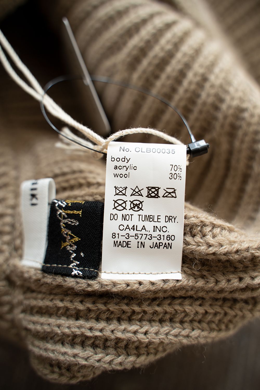 【ラスト1点】【21AW】Yukitsuri Beret(BEIGE)