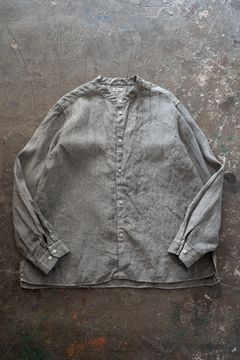 和紙大麻シャツ(松煙)