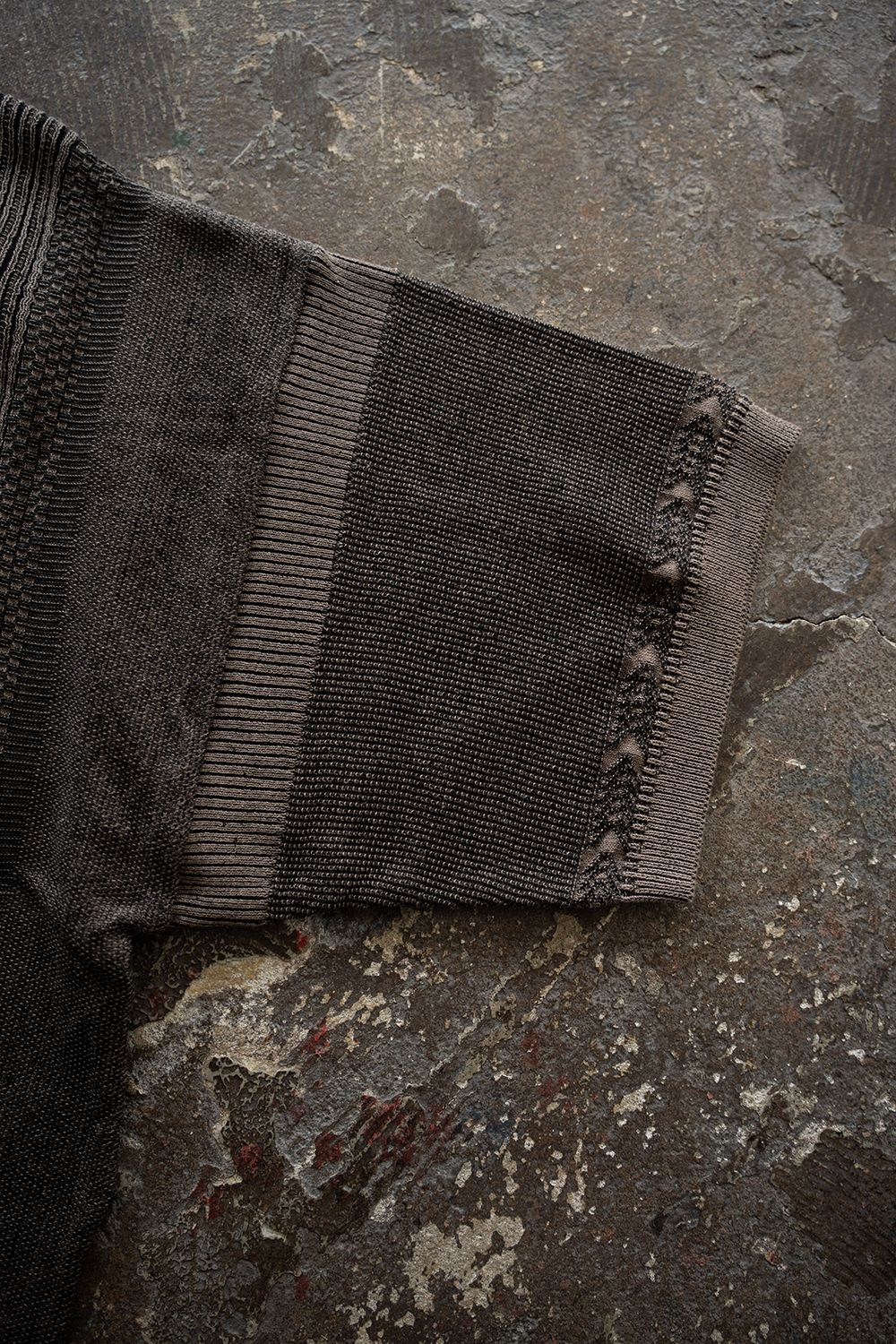 【26SS】Ryokufu Henley Knit(GREIGE)