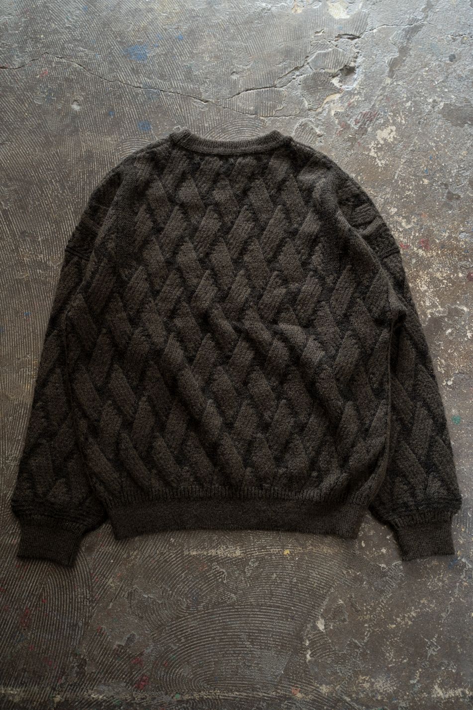 【26AW】Ochiba Mohair Knit(OLIVE)
