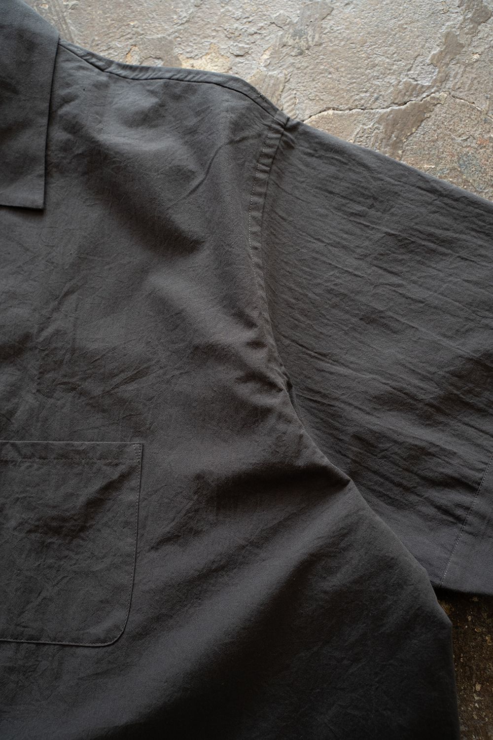 【25SS】"summer jambo"pajama(Cotton Ripple LAMP BLACK)【セットアップ】【ユニセックス】