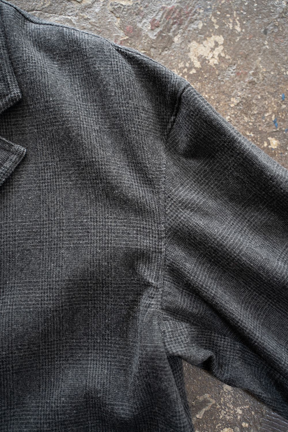 【25AW】 Glen Check Jacket/グレンチェックジャケット(GRAY)
