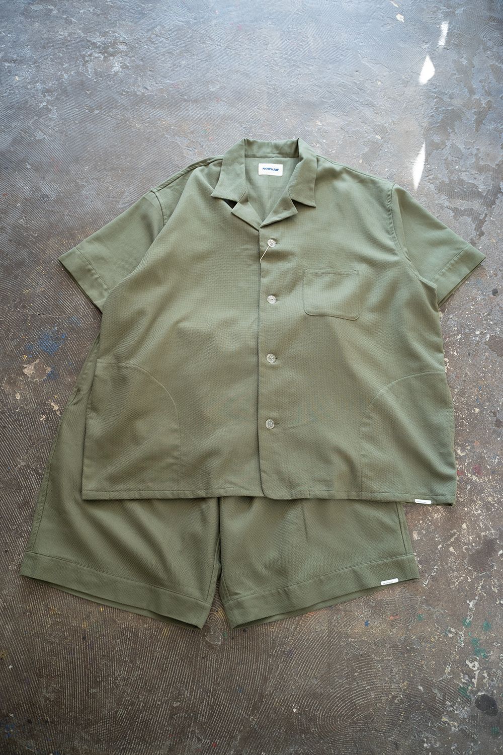【24SS】"summer jambo"pajama(KHAKI)【セットアップ】【ユニセックス】