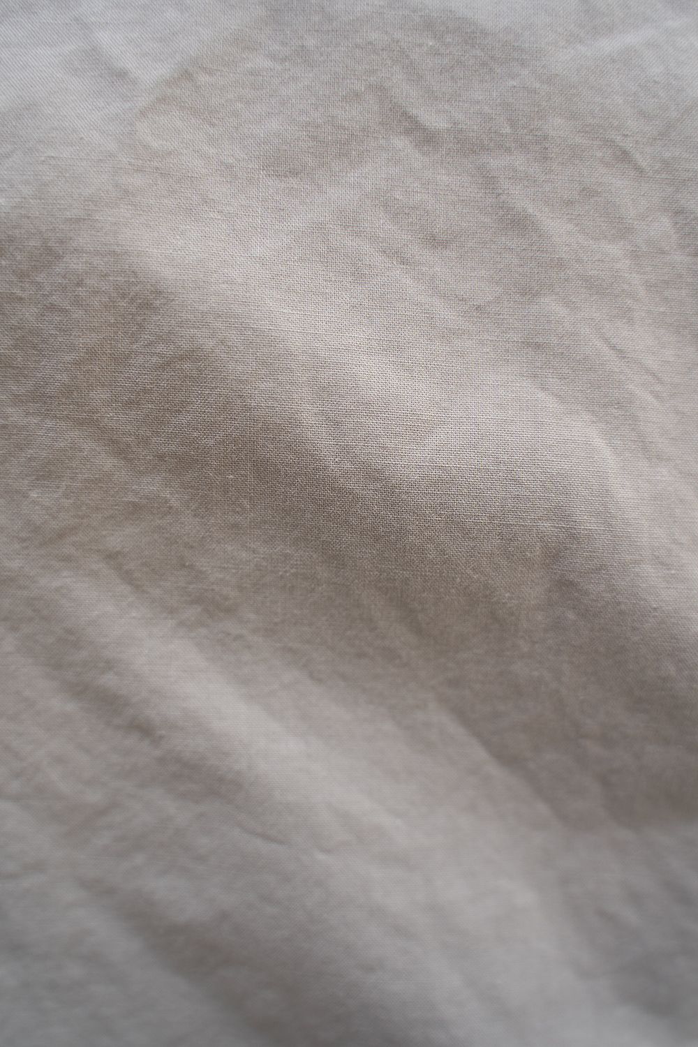 【ラスト1点】【23SS】シルク混半袖ヨークスリーブシャツ(LIGHT GRAY)