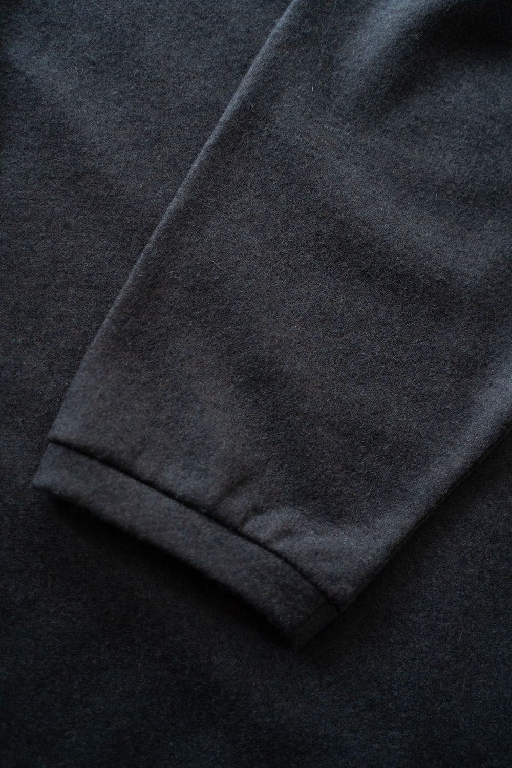 【25AW】ウール×シルクプルオーバー(NAVY)