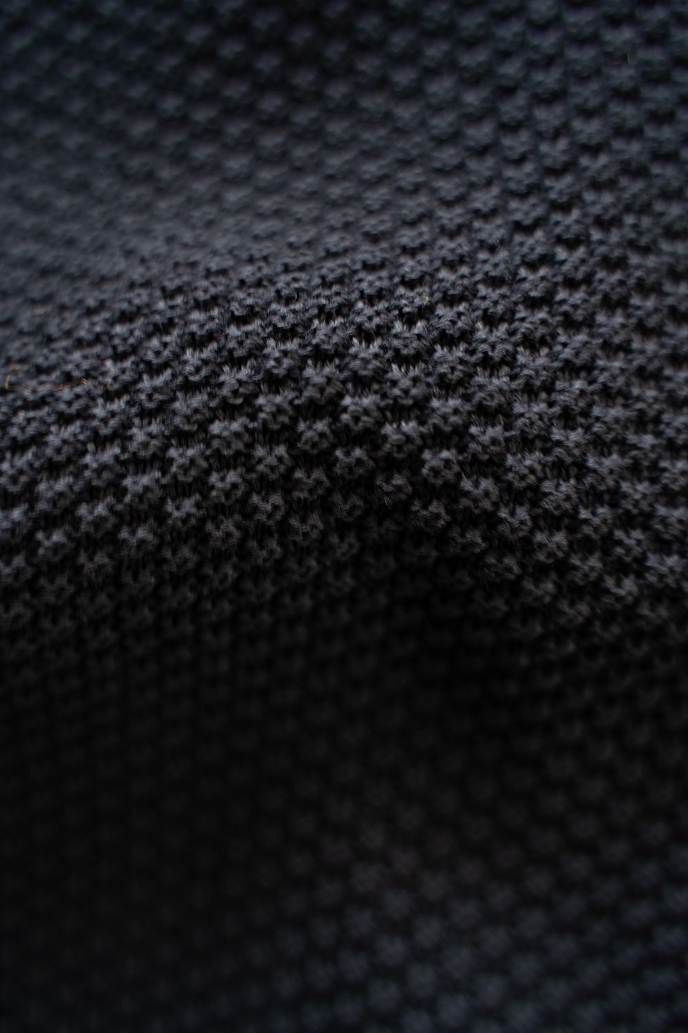 【ラスト1点】【24SS】擬麻コットン10Gカーディガン(BLACK NAVY)