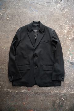 【ラスト1点】【26SS】Air Twill Tailored Jacket/エアーツイルテーラードジャケット(BLACK)