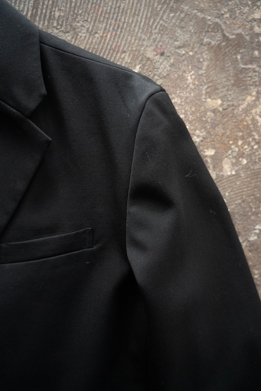 【ラスト1点】【26SS】Air Twill Tailored Jacket/エアーツイルテーラードジャケット(BLACK)