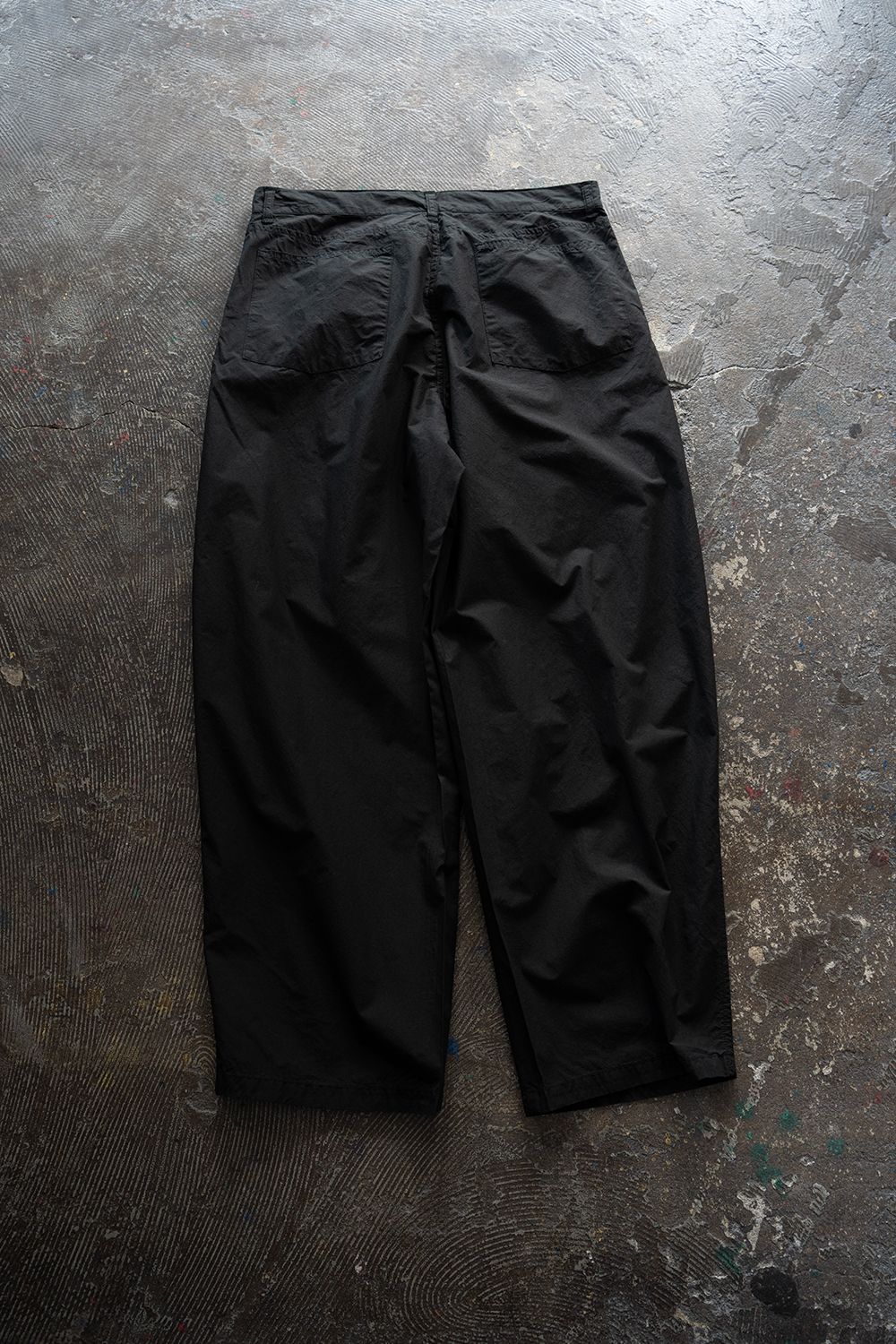 【26SS】ガーメントダイワンタックパンツ(INK BLACK)