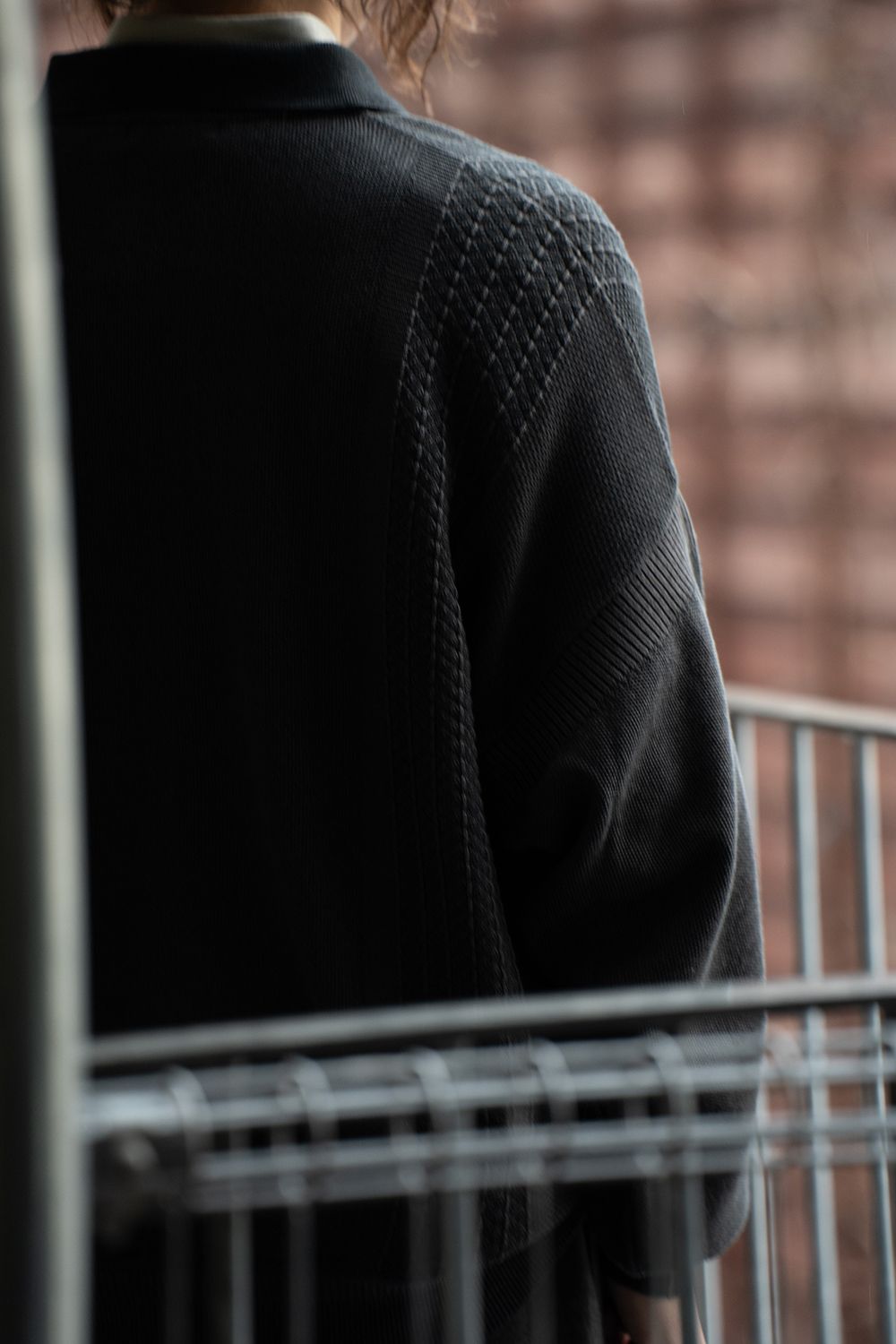 【ラスト1点】【26SS】Kanto Zip Polo(BLACK)