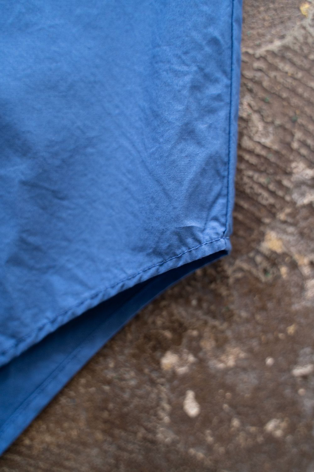 【ラスト1点】【23SS】Over Sized Band Collar Shirts(OCEAN BLUE)