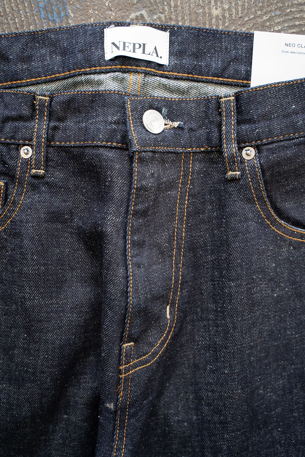 【ラスト1点】【23SS】リラックスストレートパンツ(HEMP INDIGO)