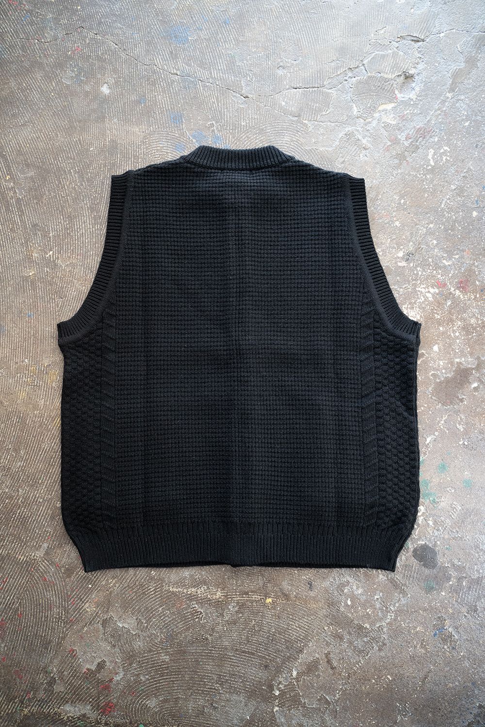 YASHIKI - 【ラスト1点】【22AW】Yukiiro Vest(BLACK) | Salty