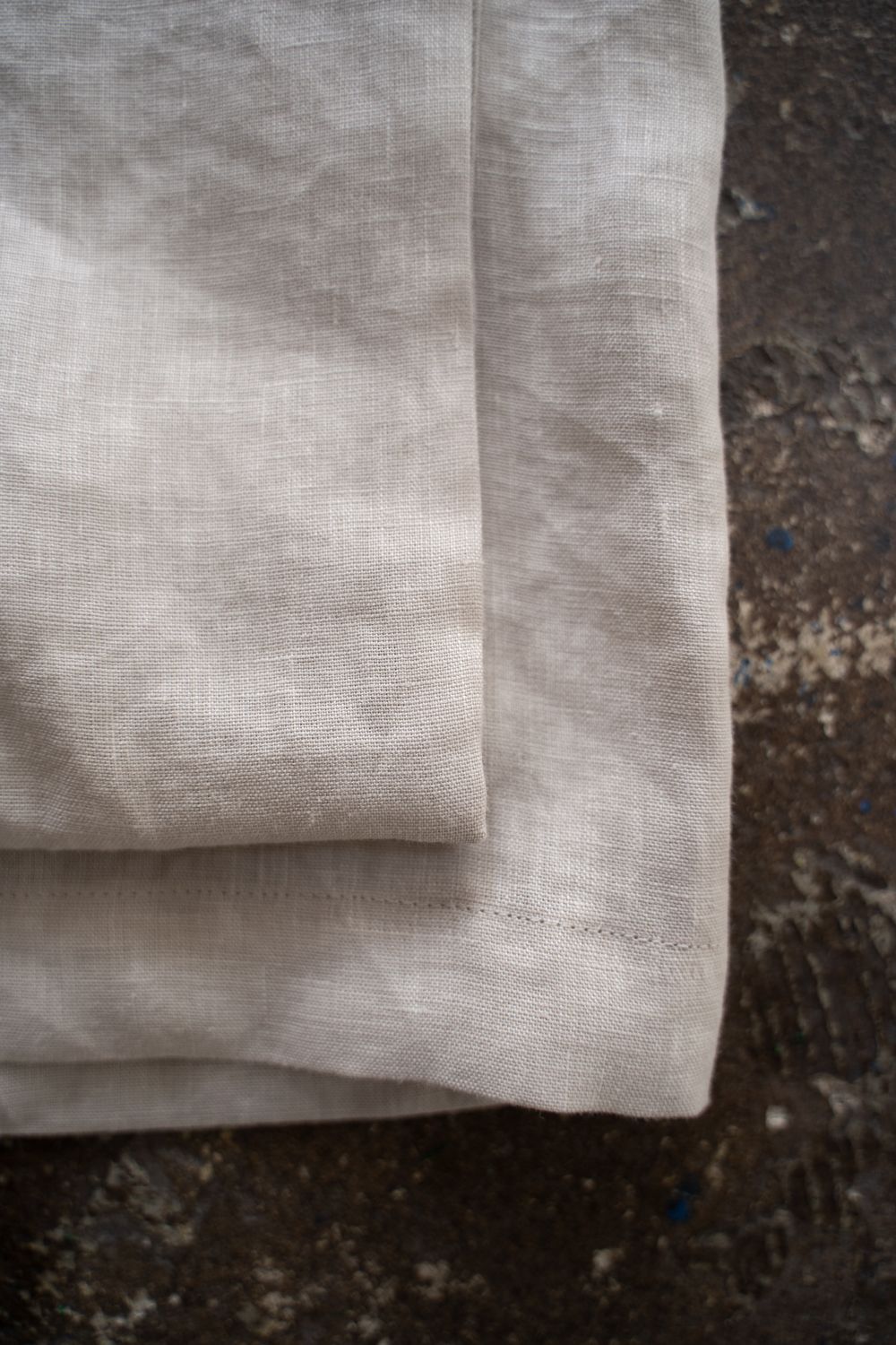 【26SS】リネンミニマルカバーオールジャケット(TAUPE)