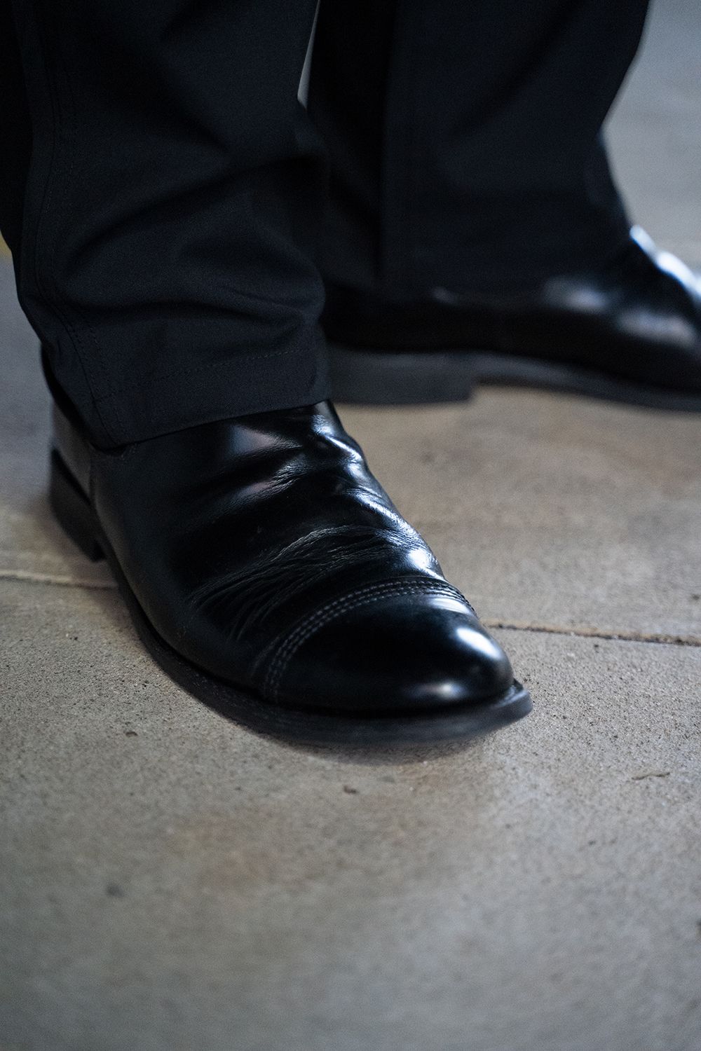 Military Cap Toe Chelsea【数量限定】(BLACK)