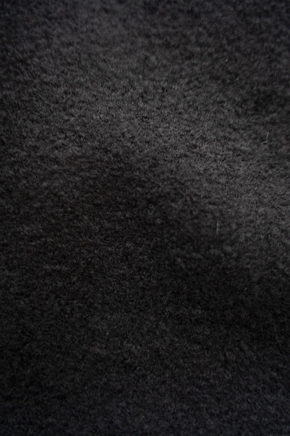 【ラスト1点】【24AW】ウールパイルジップベスト(BLACK)