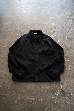【25AW】12ozデニムブルゾン(BLACK)