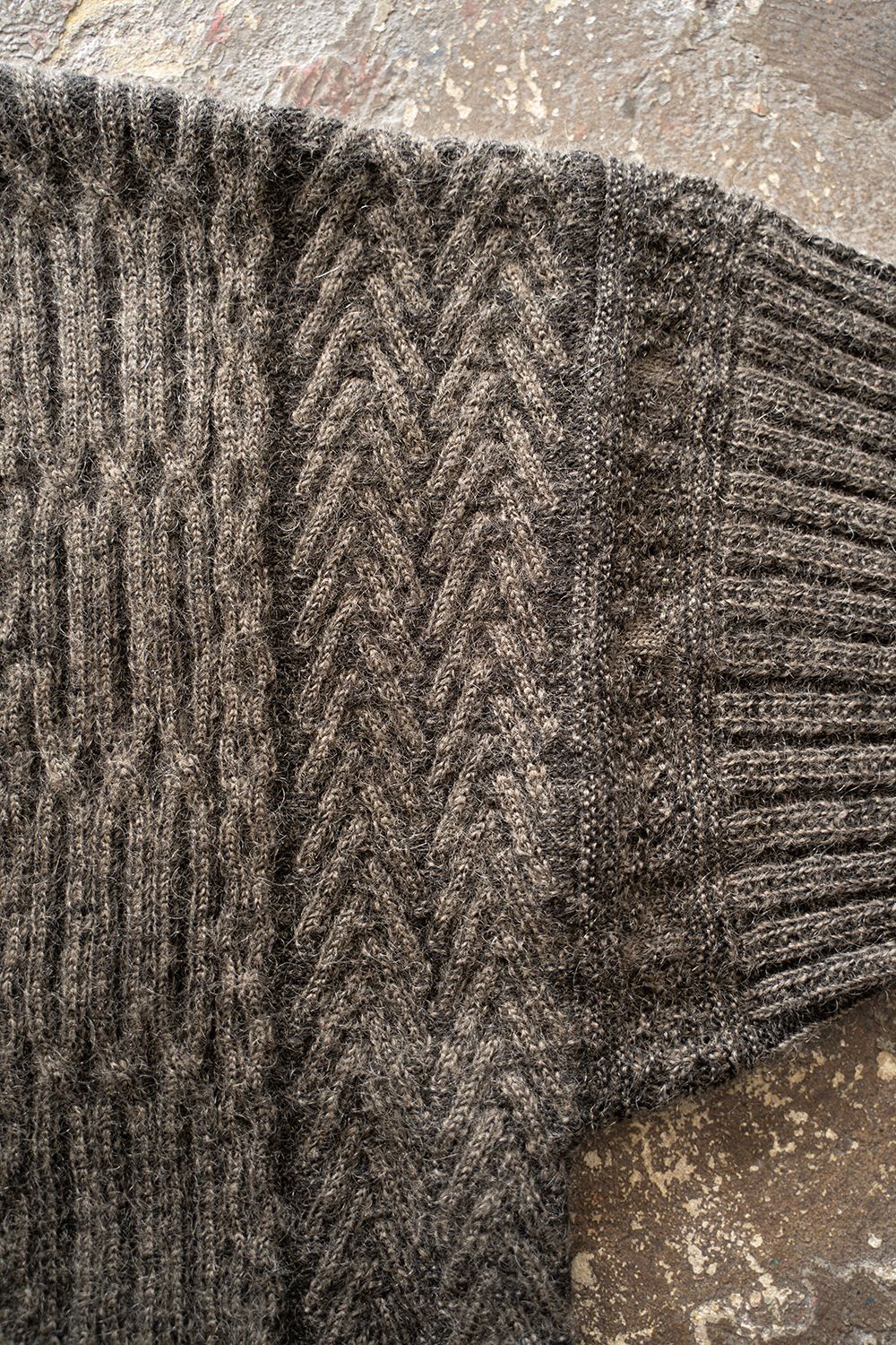【25AW】Sekkei Mohair Cardigan(BROWN)