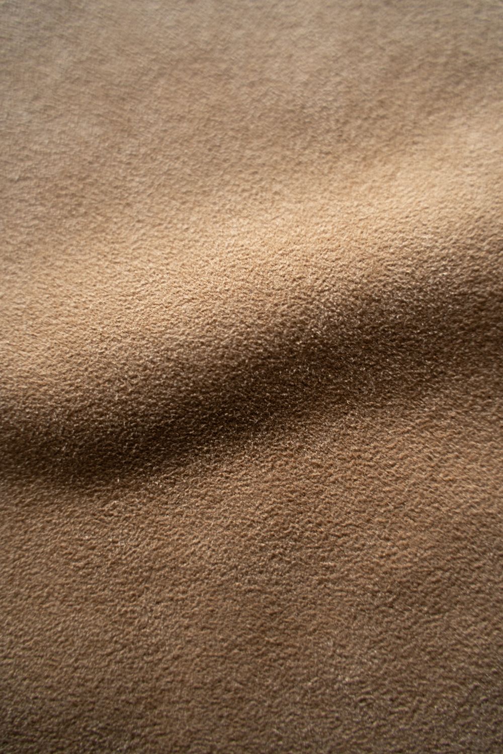 【25AW】フェイクスウェードシャツブルゾン(CAMEL)