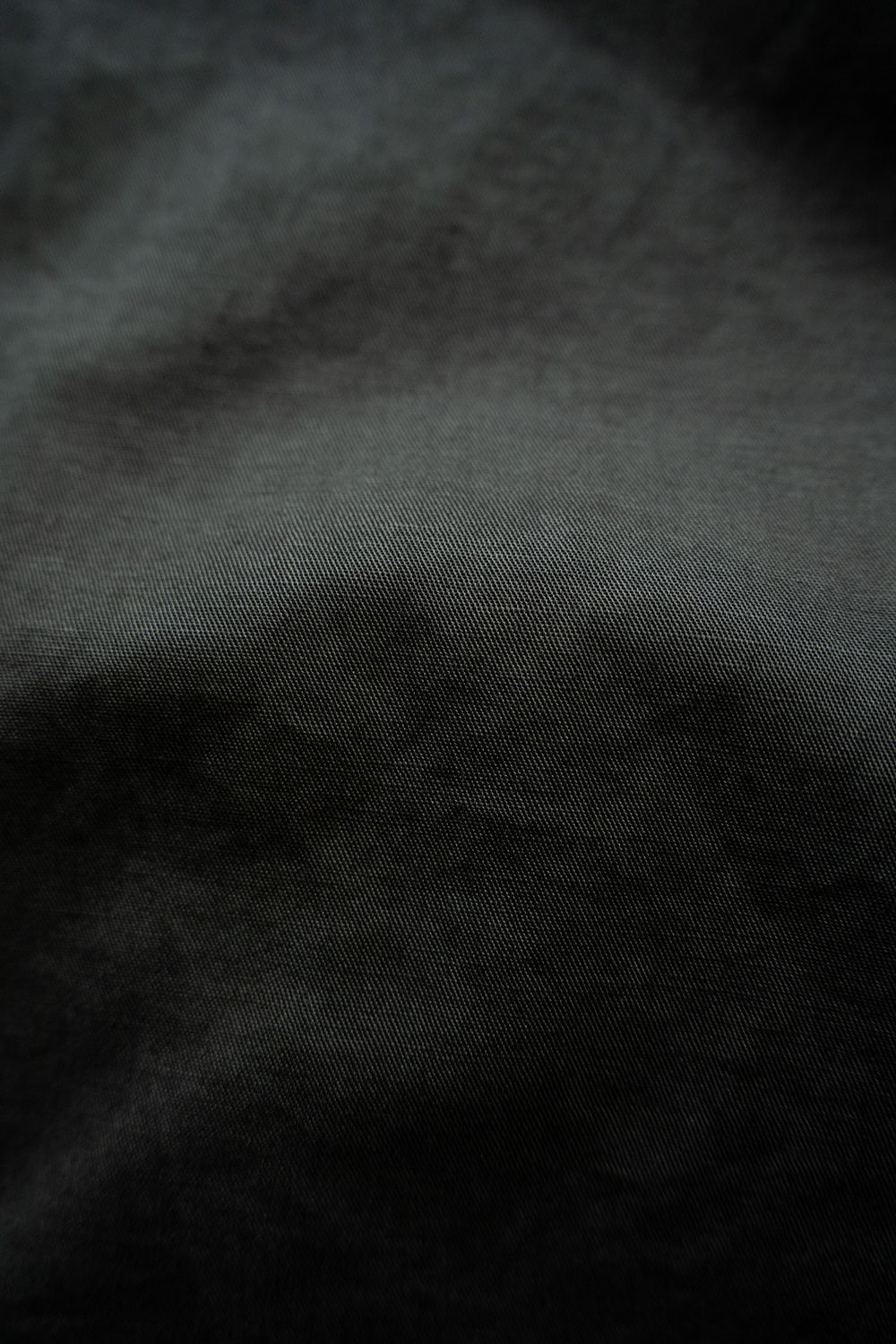 【26SS】コットン×リネンスタンドカラーブルゾン(CHARCOAL)