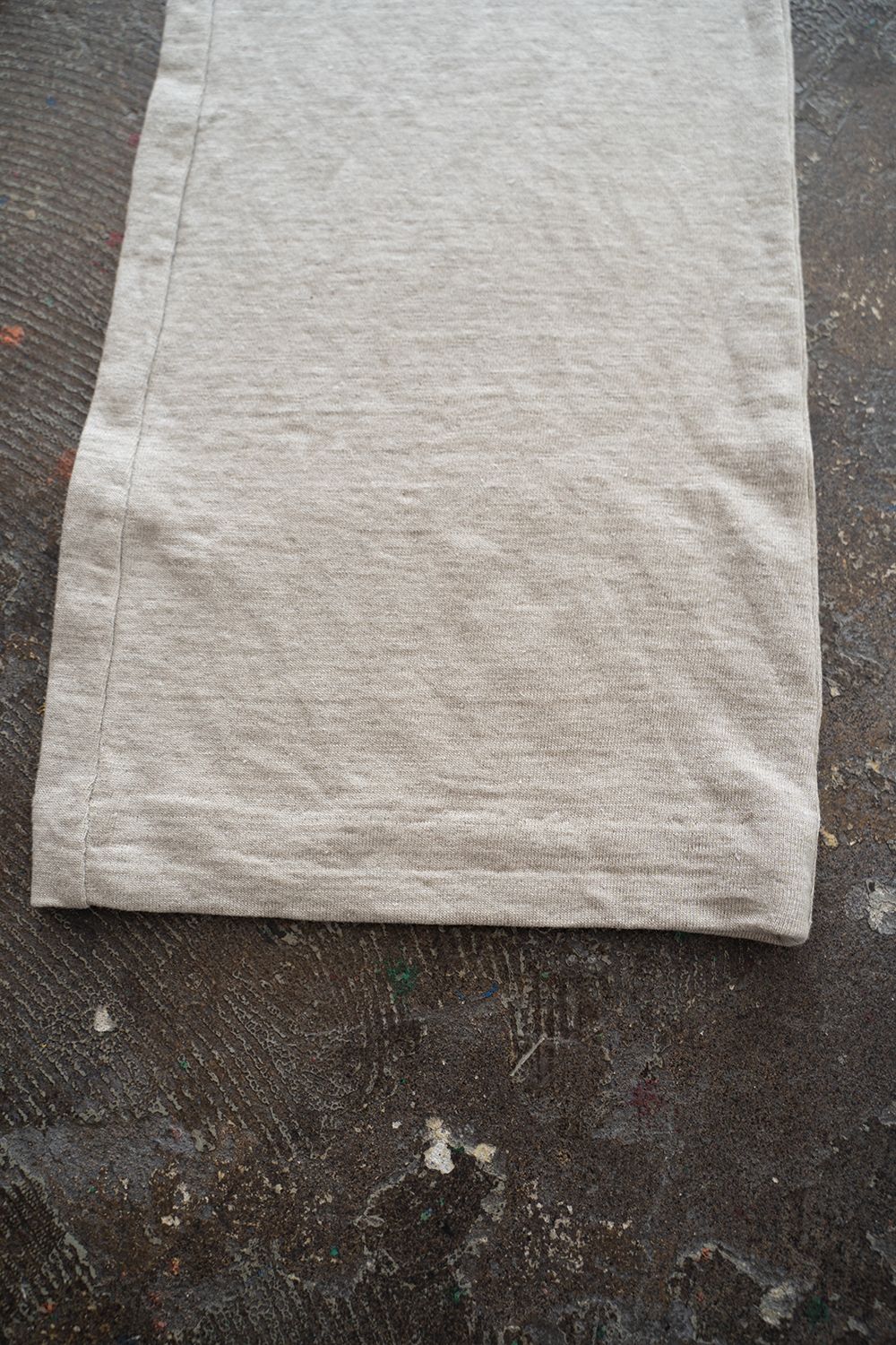 【ラスト1点】High Waist Flare Easy Pants/ハイウエストフレアイージーパンツ(NATURAL)