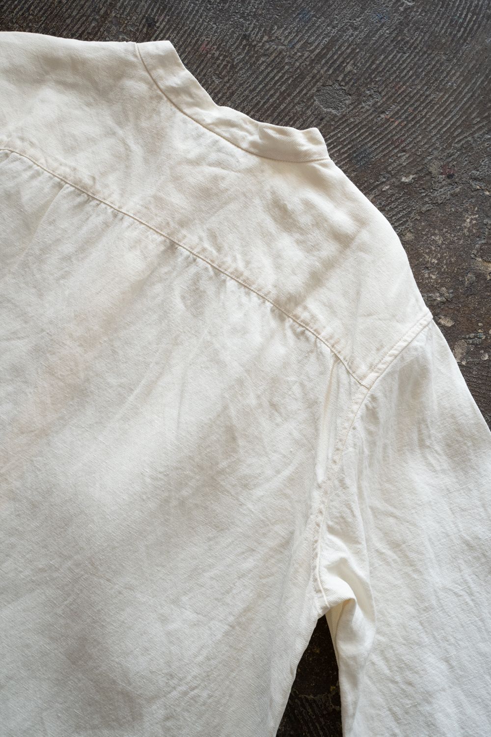 和紙大麻シャツ(白)