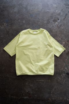 【ラスト1点】Silket Cotton H/S Tee(YELLOW)