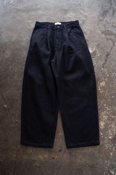 【26AW】12ozデニムディープタックパンツ(DARK NAVY)