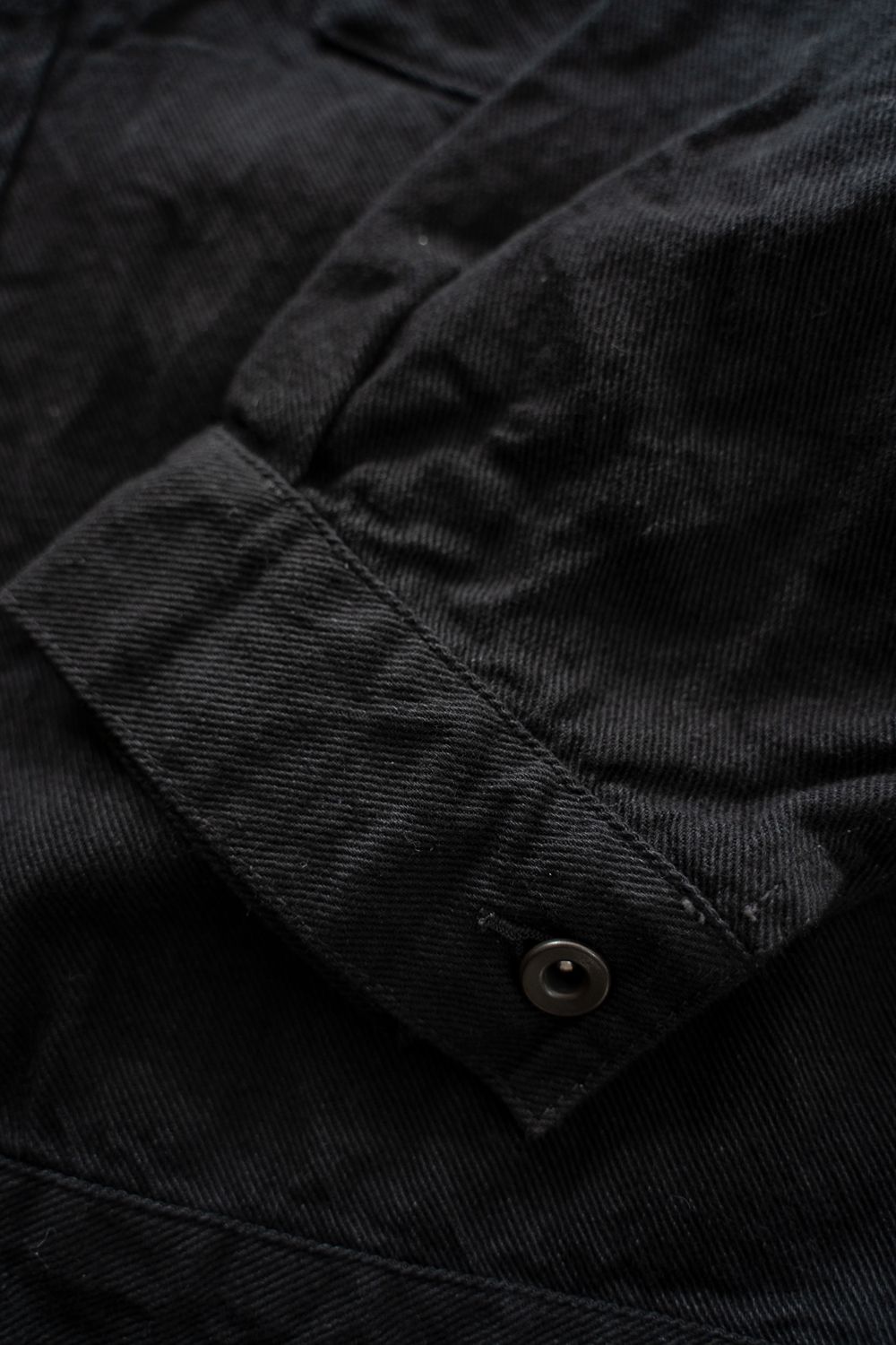 【ラスト1点】【25AW】Black Twill Blouson(BLACK)