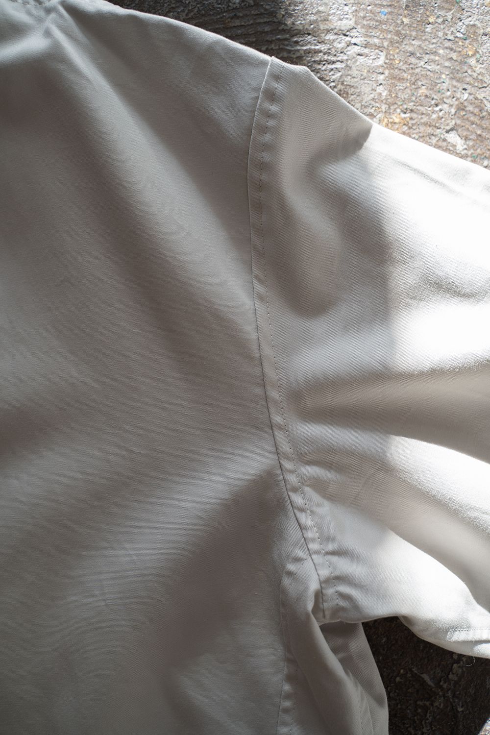 【ラスト1点】【22AW】甘撚りオックスショートブルゾン(LIGHT GRAY)