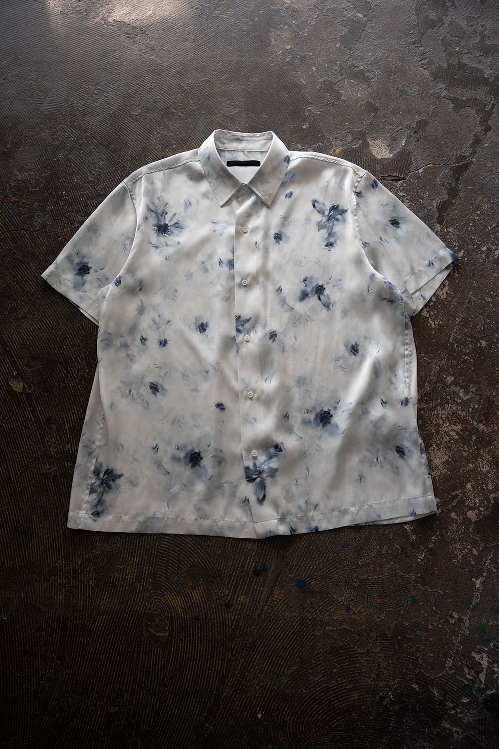 【26SS】Floral S/S Shirt/フローラルショートスリーブシャツ(WHITE)
