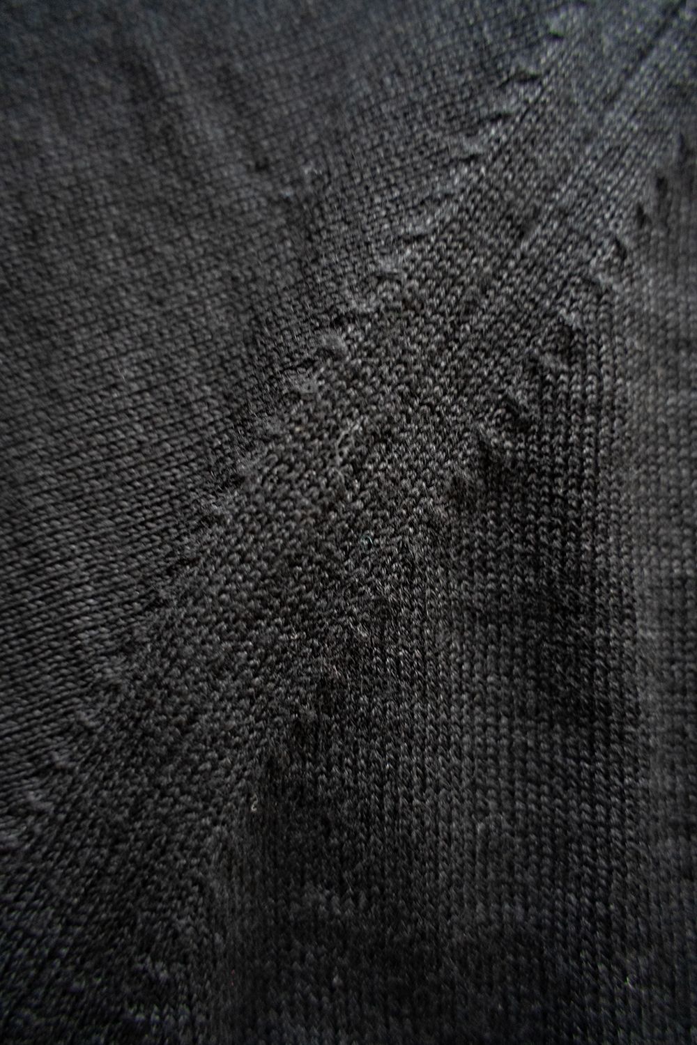 【ラスト1点】【23SS】リネン×コットンカーディガン(BLACK)