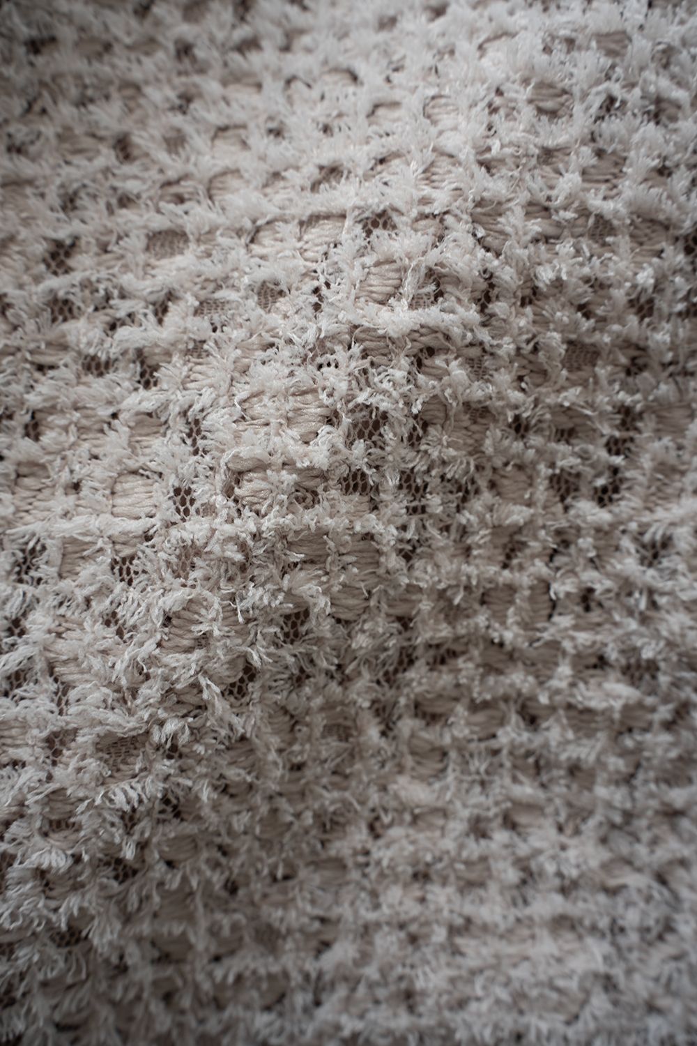 【ラスト1点】【26SS】Feather Lace Shirt/フェザーレースシャツ(ECRU)