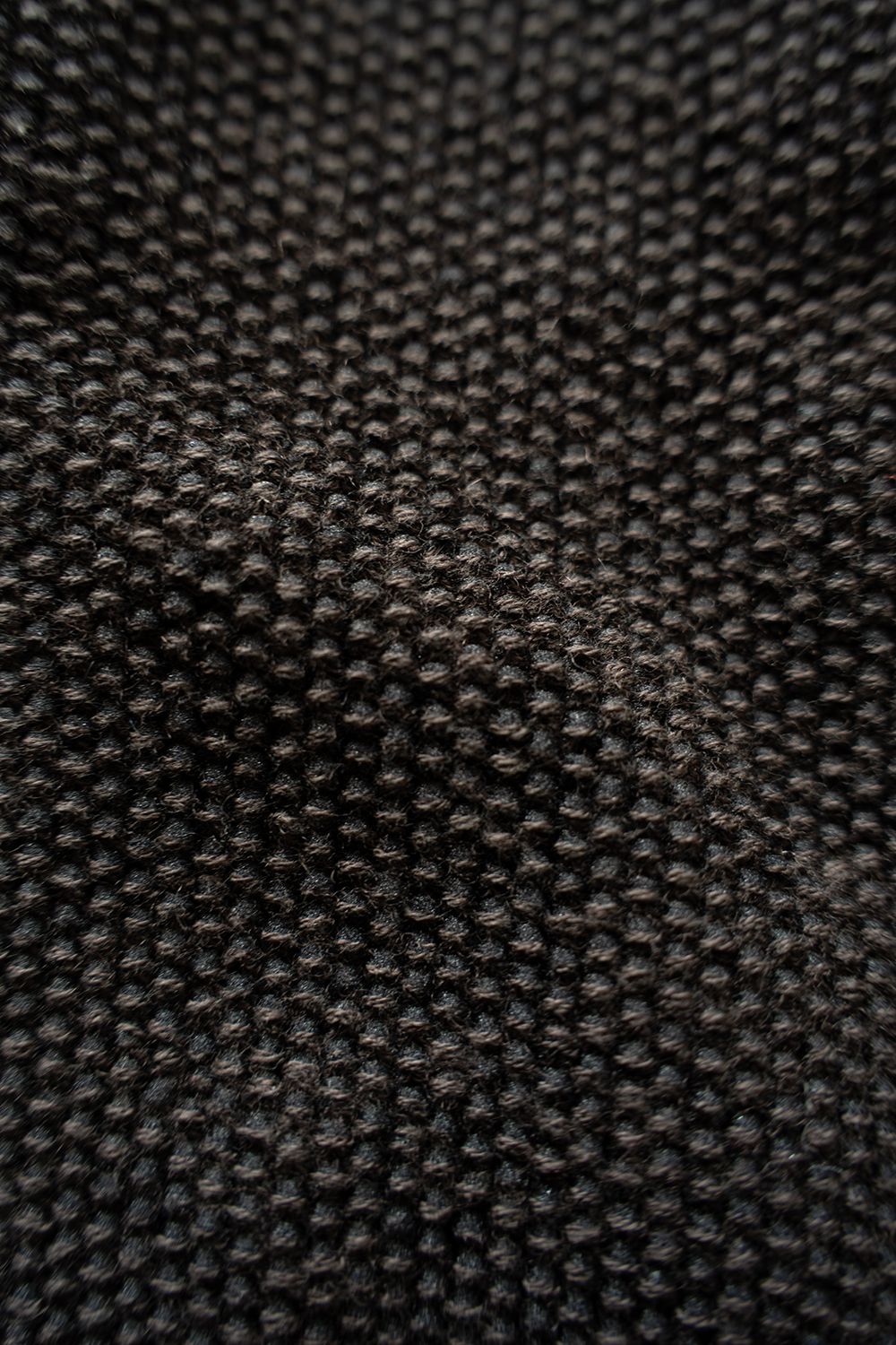 【26AW】10Gニットジップカーディガン(BROWN CHARCOAL)