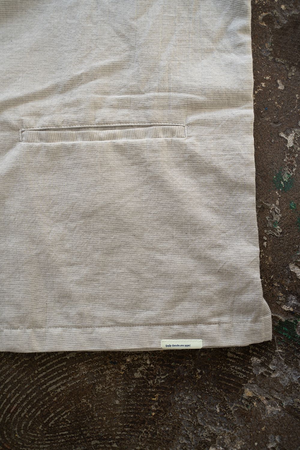 【ラスト1点】【23SS】"week s/s"pajama【セットアップ】(LIGHT GRAY)