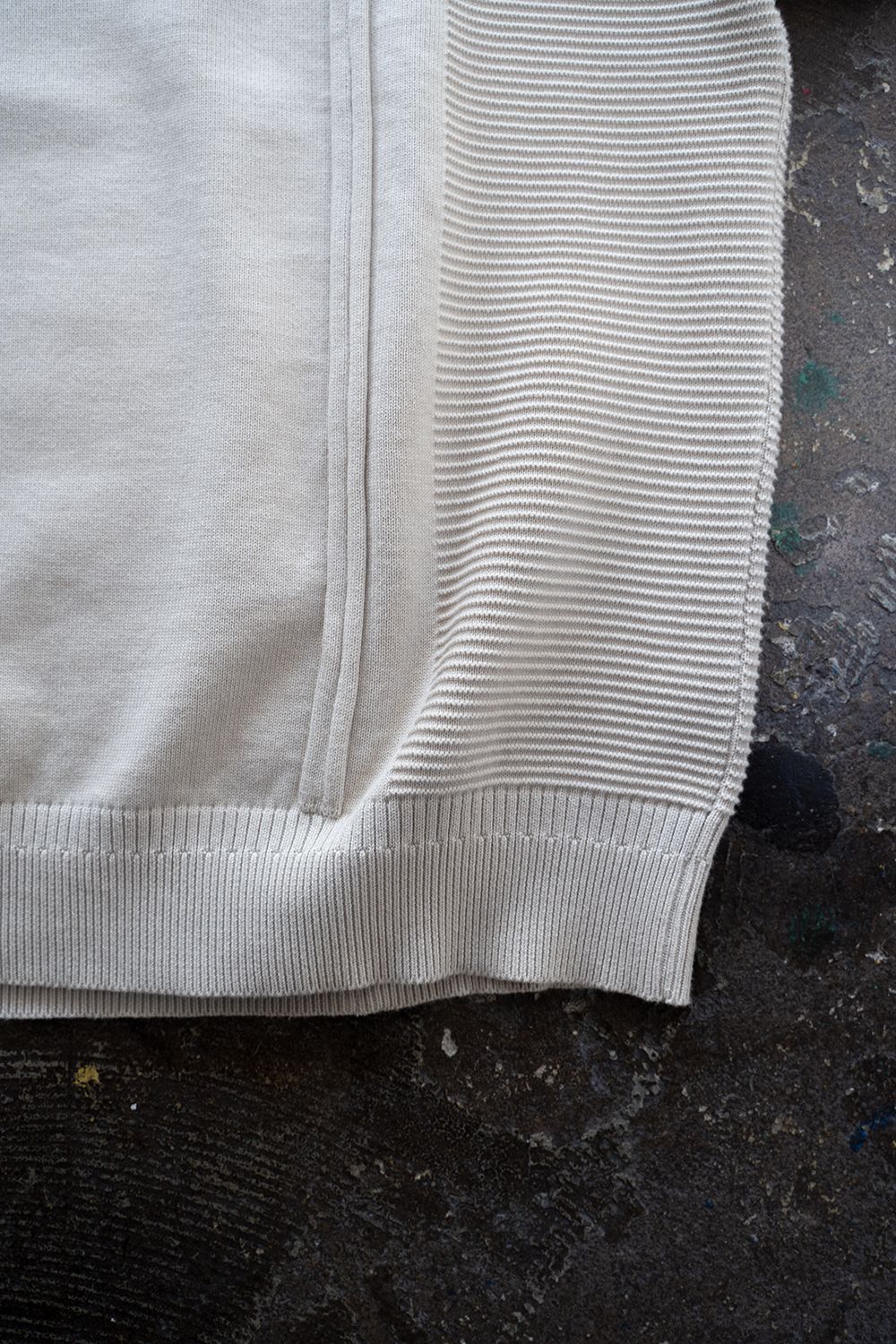 【ラスト1点】【22AW】Seijaku Knit(PEARL GRAY)