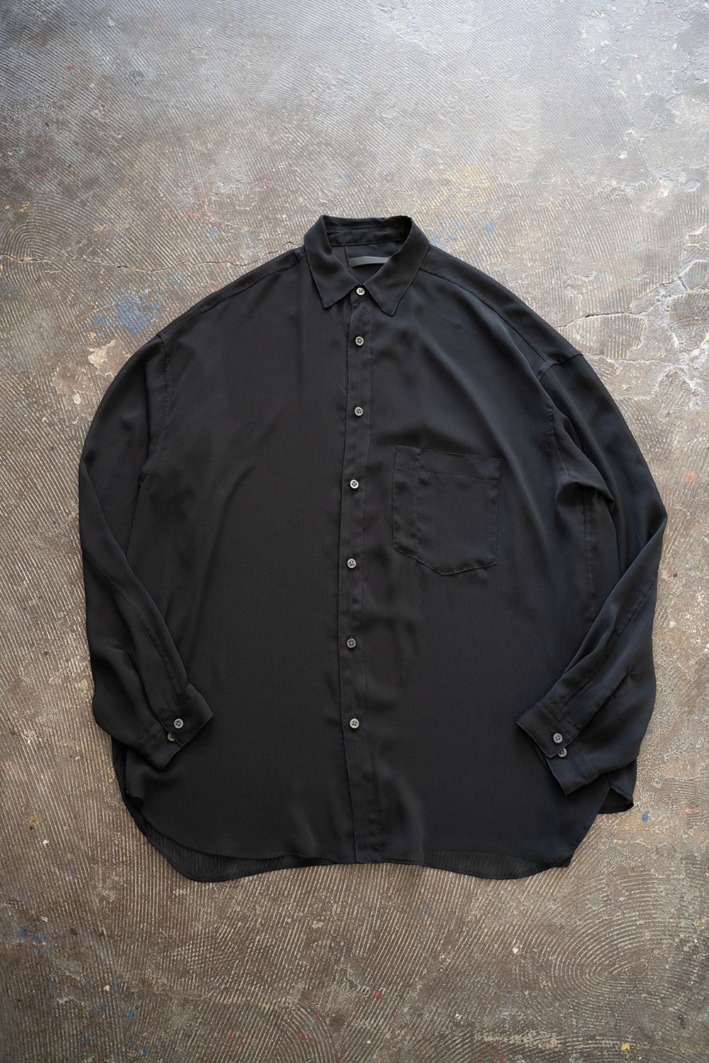ひろみつ　JUHA レースシャツ 楽天市場】Juha CODE LACE L/S SHIRT (BLACK) 10200703 ユハ
