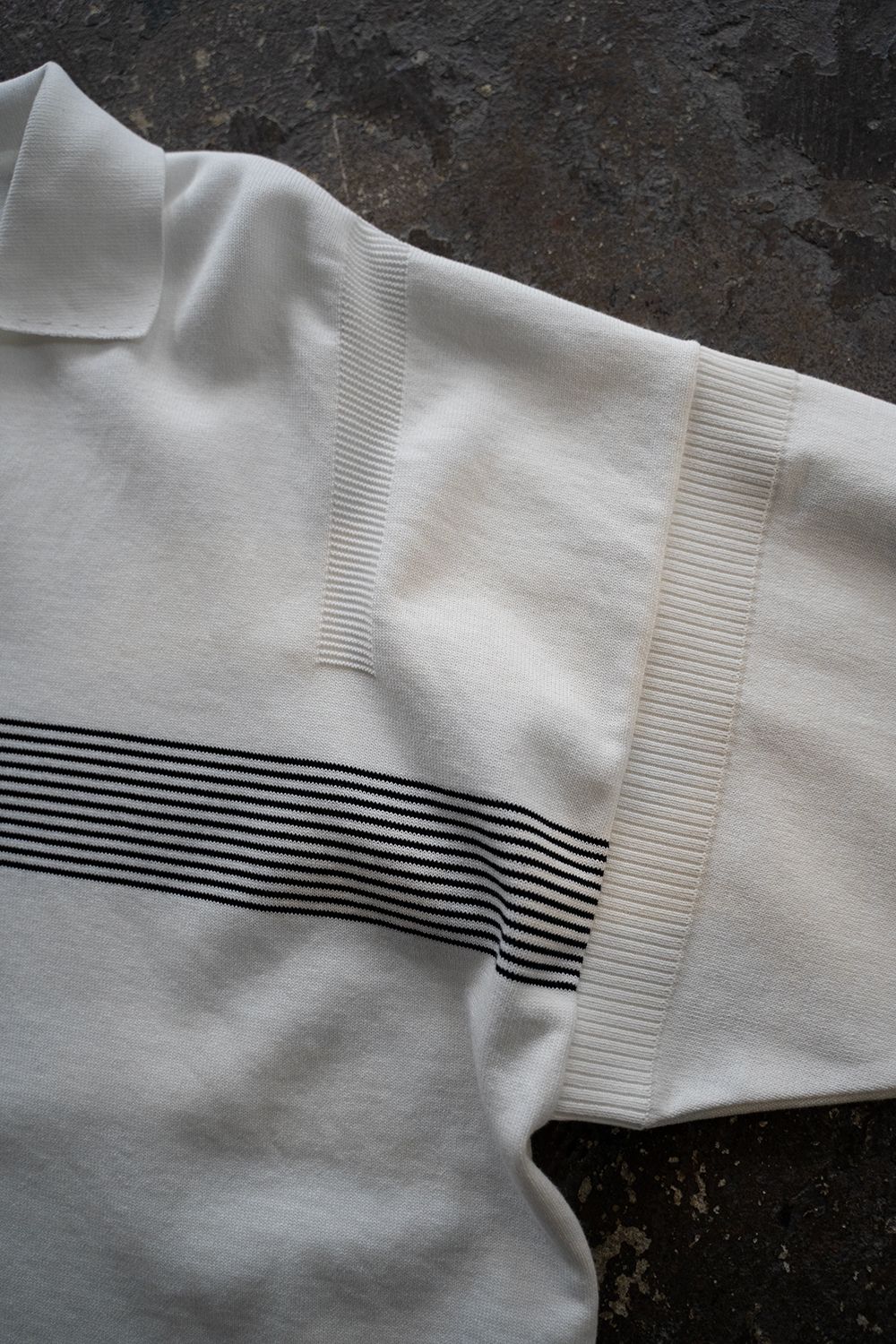 【25SS】Sazanami Skipper Knit(WHITE)