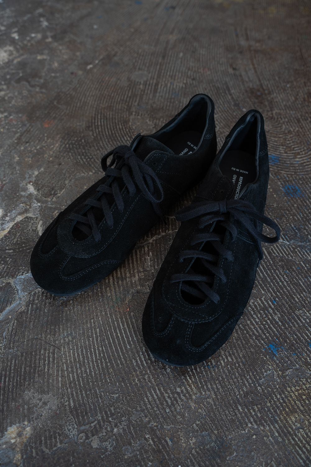 【26AW】REPRODUCTION OF FOUND×STILL BY HAND Sneaker '26 スウェードスニーカー(BLACK)