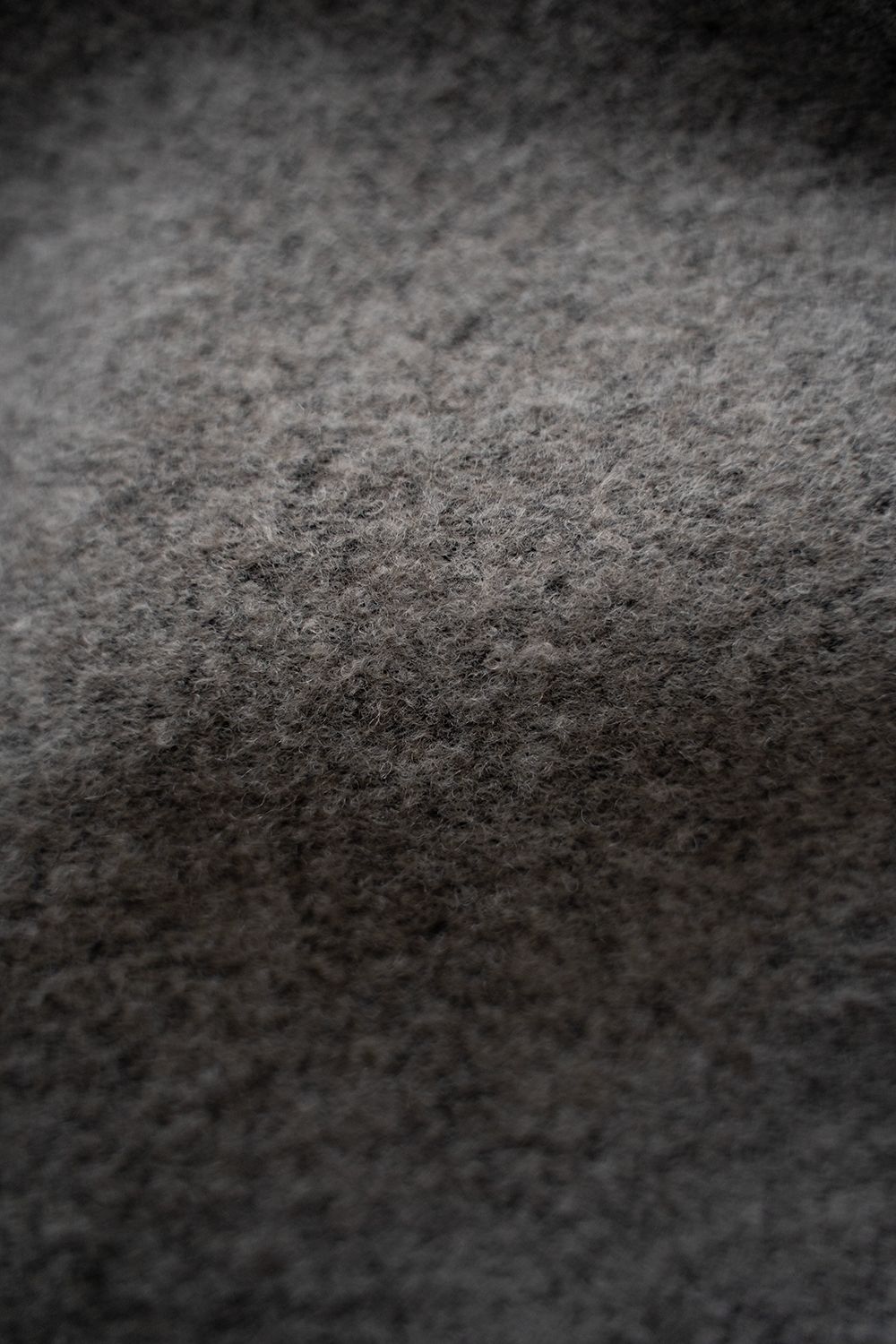 【24AW】ウールパイルジップベスト(TAUPE)