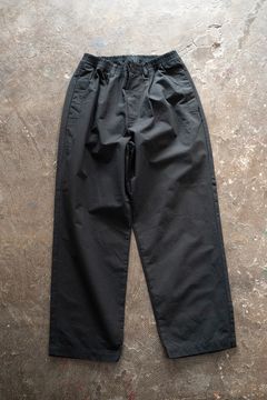 【ラスト1点】【23SS】シルクネップイージーパンツ(BLACK)