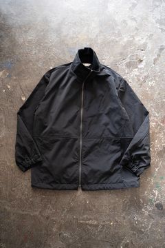 【ラスト1点】【24AW】ハイネックジップブルゾン(BLACK)