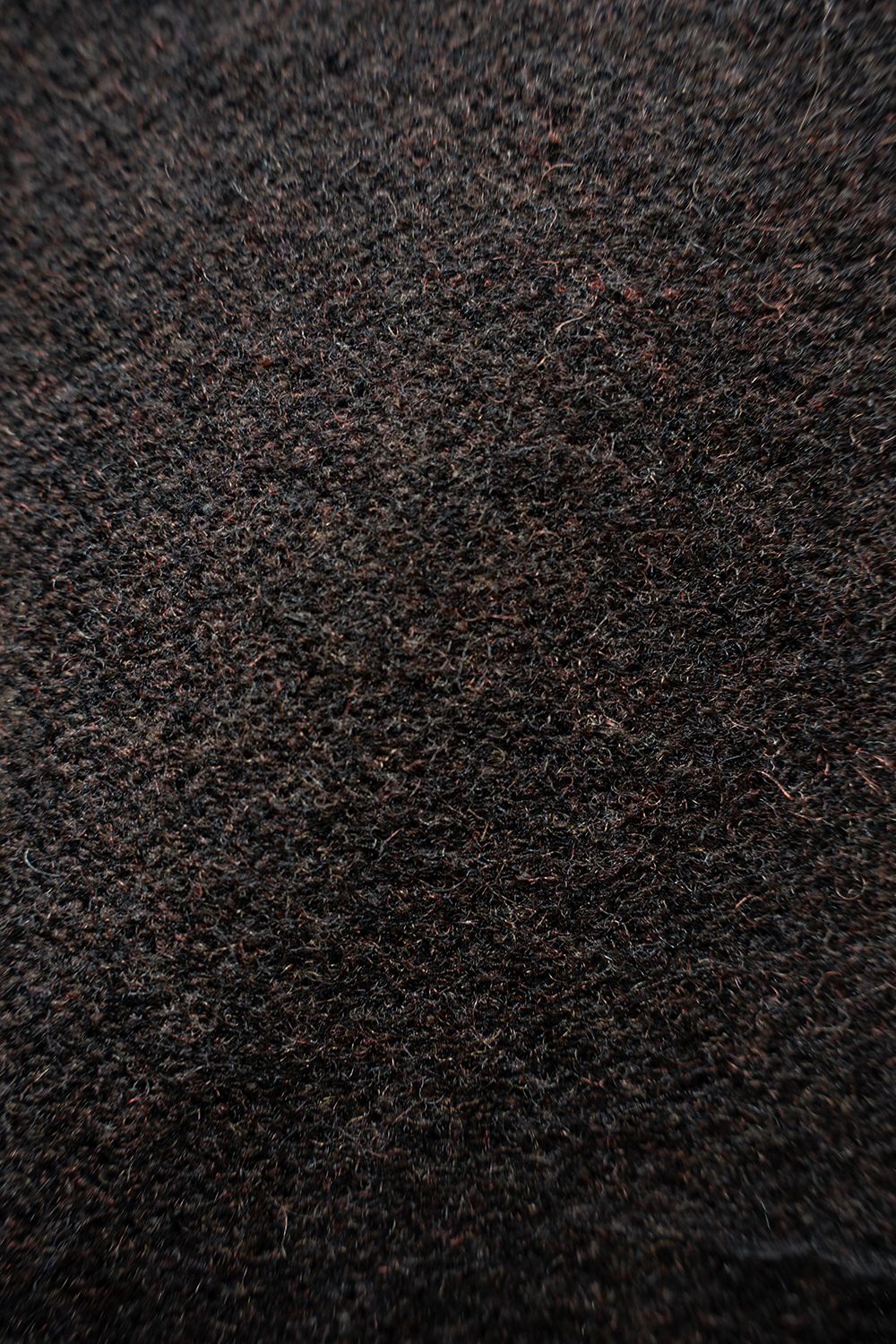 【26AW】ウール×ナイロンワンタックパンツ(DARK BROWN)