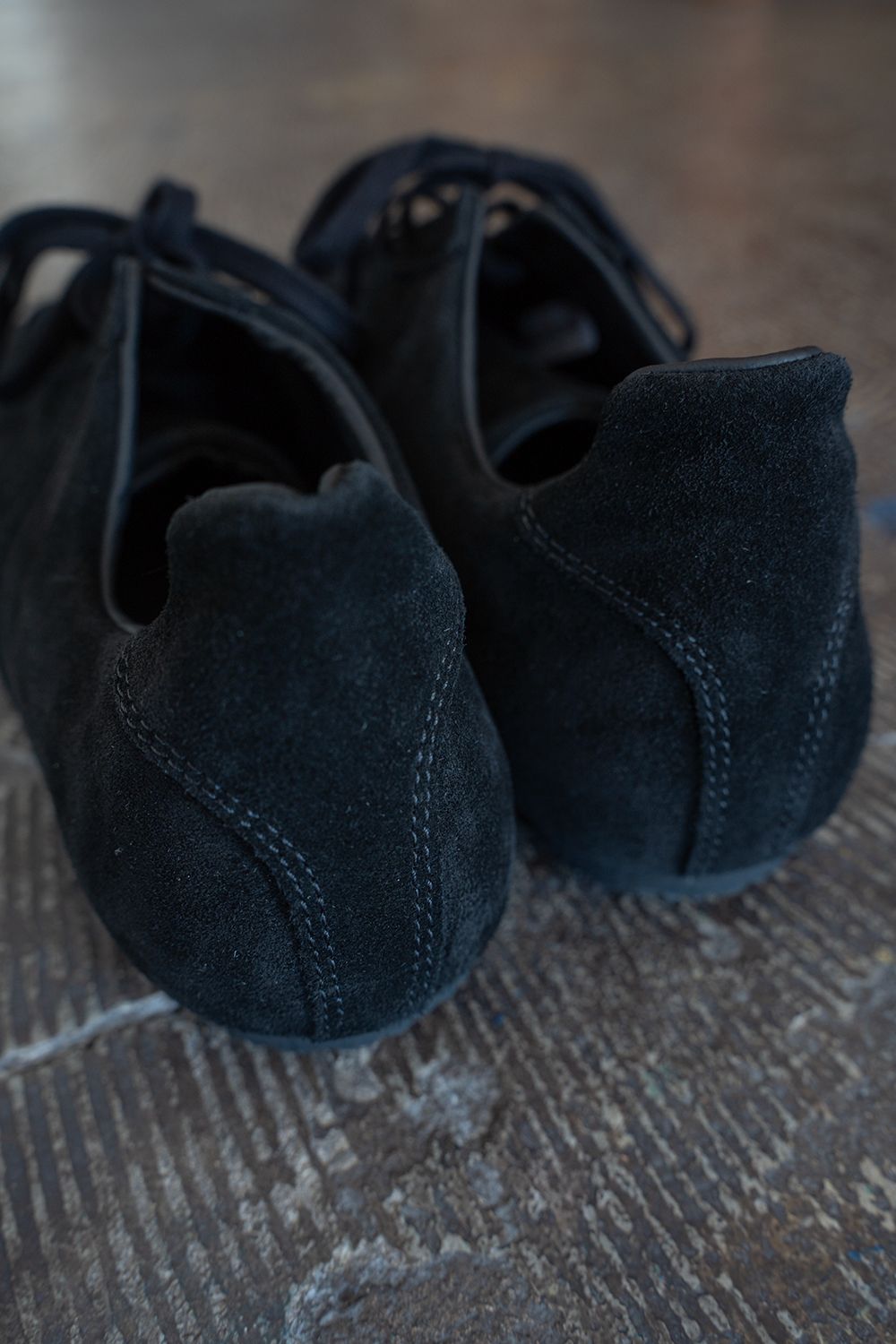 【26AW】REPRODUCTION OF FOUND×STILL BY HAND Sneaker '26 スウェードスニーカー(BLACK)