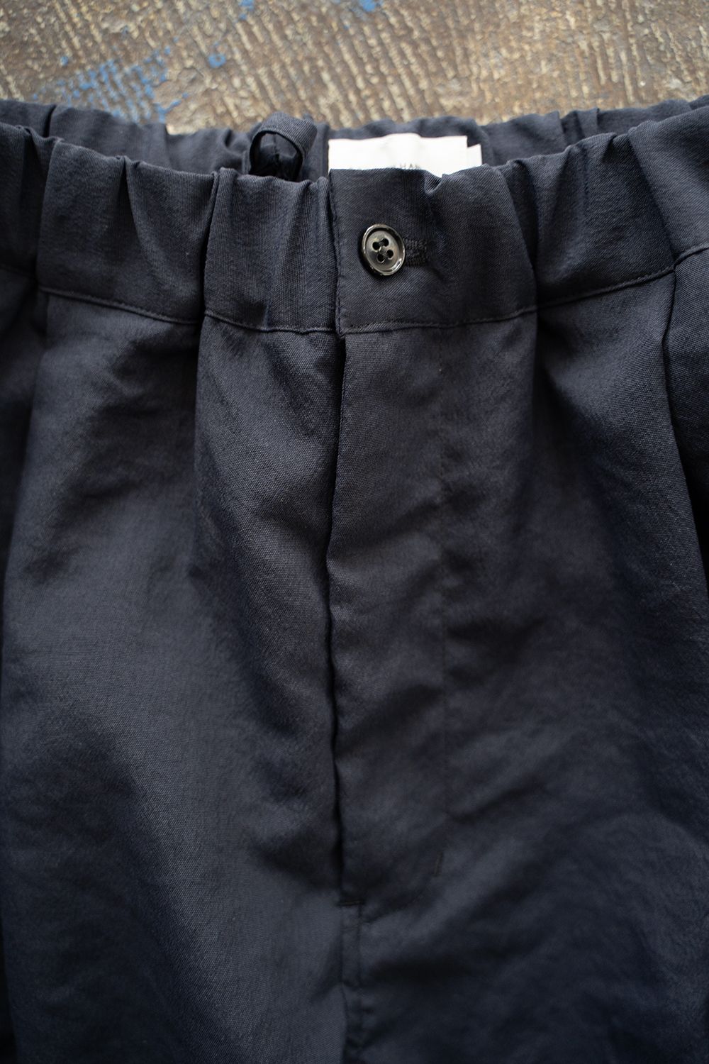 【ラスト1点】【25SS】ポリエステルオックス2タックイージースラックス(NAVY)
