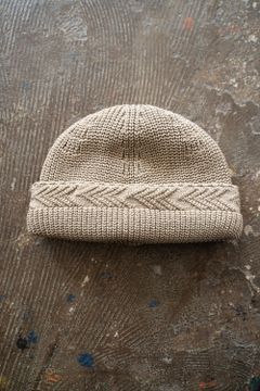 【23SS】Yagasuri Knit Cap(BEIGE)